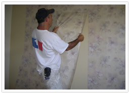 Removing wallpaper