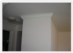 finished crown molding